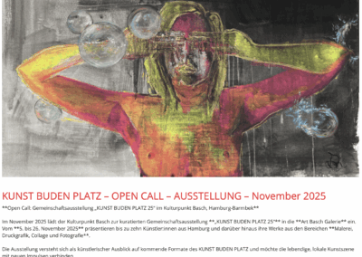 Meine Teilnahme bei der Gemeinschaftsausstellung im Kulturpunkt